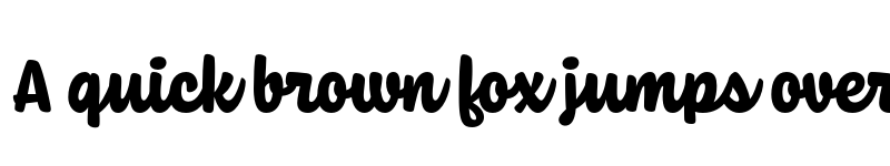 Preview of Coniferous Demo Black font