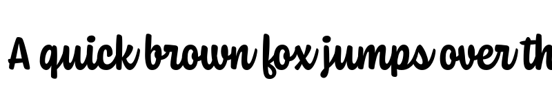 Preview of Coniferous Demo Bold font