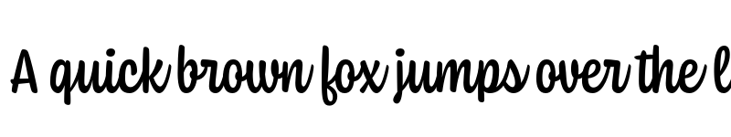 Preview of Coniferous Demo Medium font