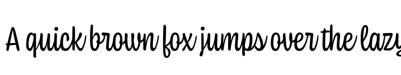 Preview of Coniferous Demo Regular font