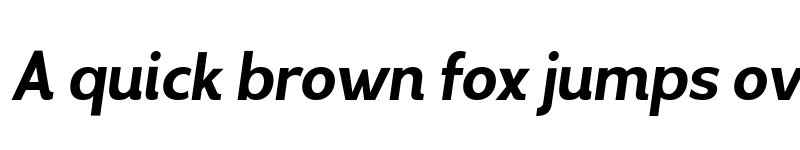 Preview of Contage Light Italic font