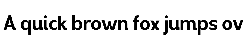 Preview of Contage Light font