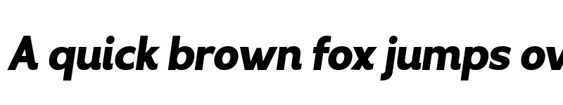 Preview of Contage Medium Italic font