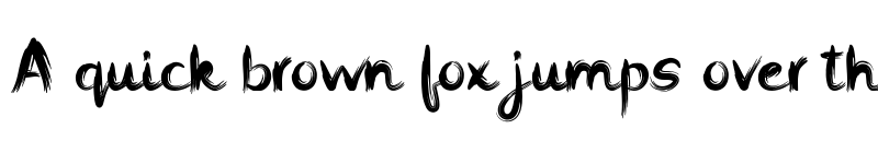 Preview of contania Regular font