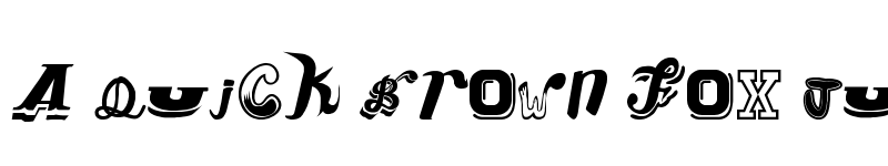 Preview of CONTIPOPGUA Regular font