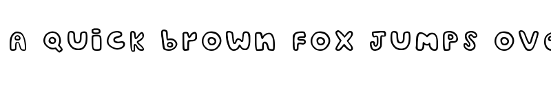 Preview of Contorninho Regular font