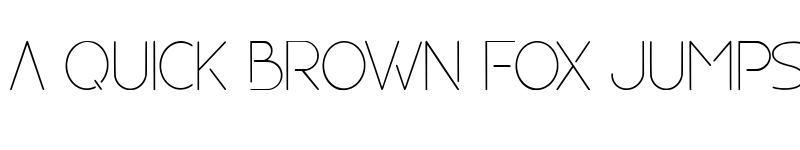 Preview of Contra Regular font