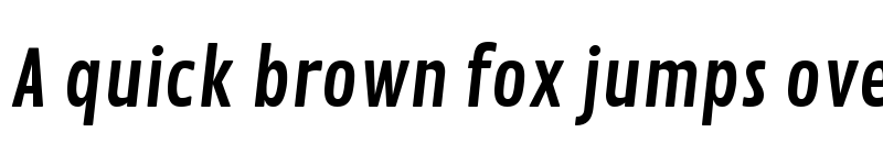 Preview of Contrail One Regular font