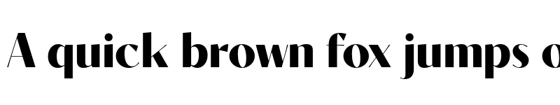 Preview of Contralto Big Bold font