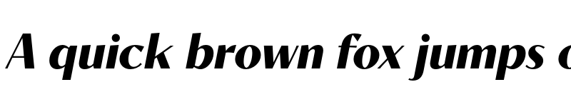 Preview of Contralto Small Bold Italic font