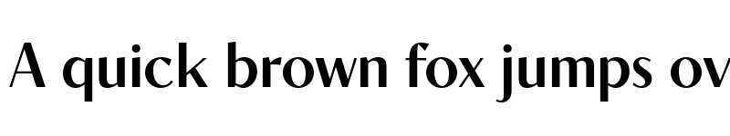 Preview of Contralto Small Demi Bold font