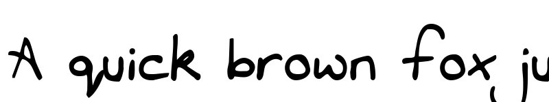 Preview of Contrary Mary Regular font