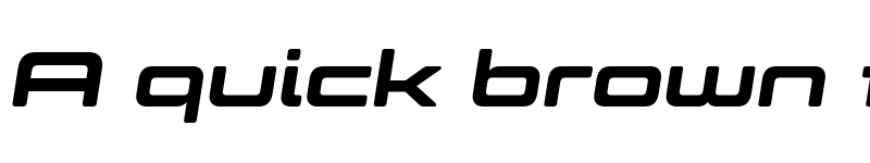 Preview of Controller Ext W03 Five Oblique font