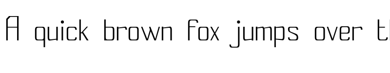 Preview of Cony Light font