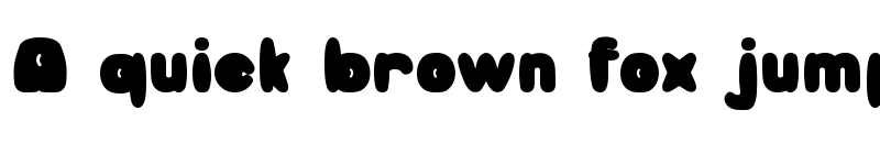 Preview of Cookies Lover Filled font