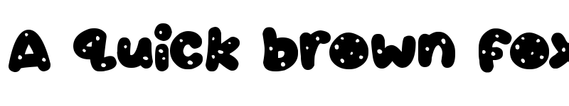 Preview of Cookies Regular font