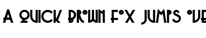 Preview of Copasetic NF Bold font