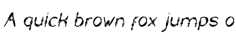 Preview of COPPER Italic font