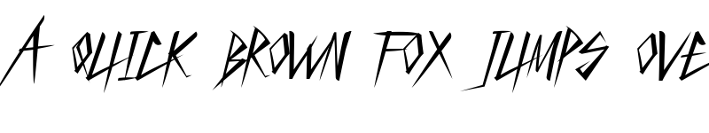 Preview of copper Regular font