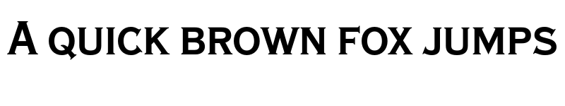 Preview of Copperplate Cond Bold font