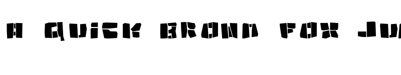 Preview of Copycut Regular font