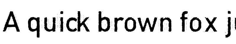 Preview of Copystruct Normal font