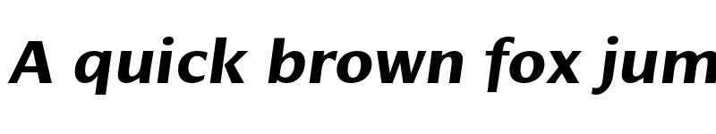 Preview of Cora Bold Italic font