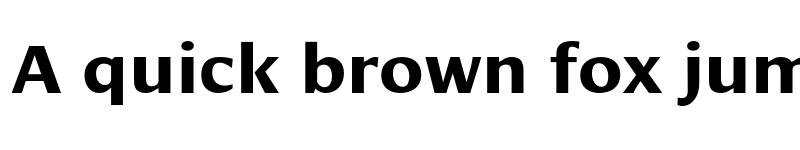 Preview of Cora Bold font