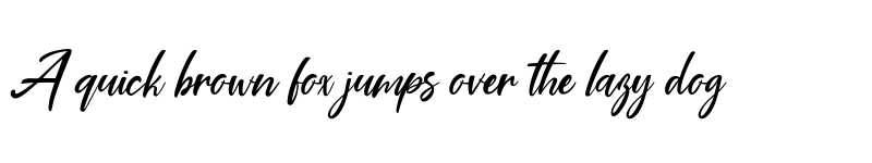 Preview of Coral Pen Regular font