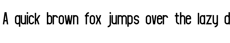 Preview of CORE Undefined font