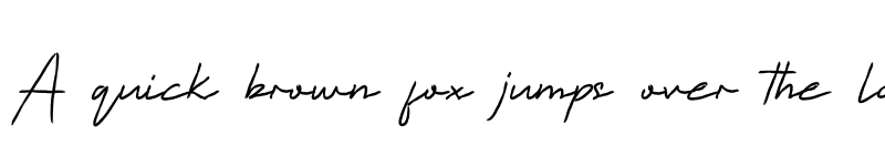 Preview of Corethan Script Regular font