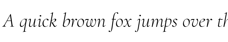 Preview of Cormorant Garamond Light Italic font