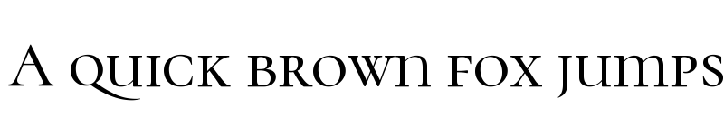 Preview of Cormorant Unicase Medium font