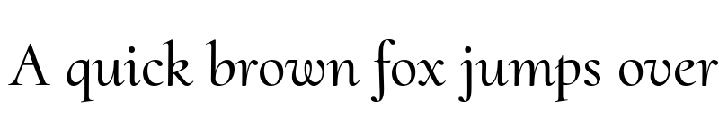 Preview of Cormorant Upright Medium font