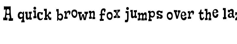 Preview of Cornpile Variable Regular font