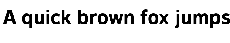 Preview of Corp Trial Bold font