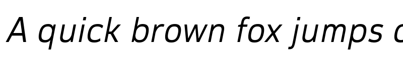 Preview of Corp Trial Regular Oblique font