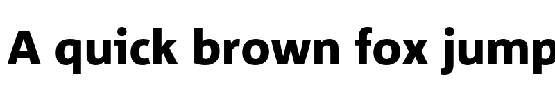 Preview of Corpid Heavy Regular font