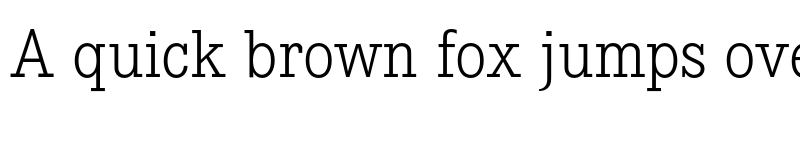 Preview of Corporate E Light font