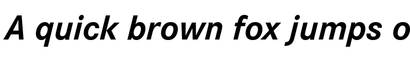 Preview of Corporate S Bold Italic font