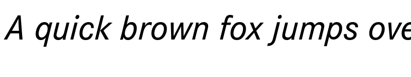 Preview of Corporate S Pro Medium Italic font