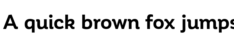 Preview of Corporative Alt Bold font