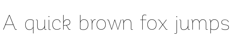 Preview of Corporative Alt Hair font