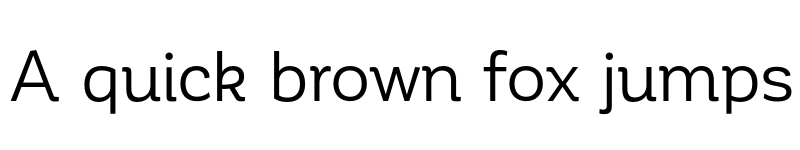 Preview of Corporative Alt Regular font