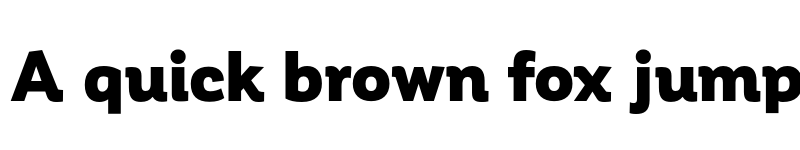 Preview of Corporative Black font