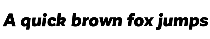 Preview of Corporative Sans Alt Black Italic font