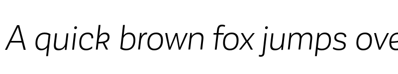 Preview of Corporative Sans Alt Book Italic font