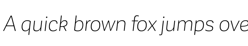 Preview of Corporative Sans Alt Light Italic font