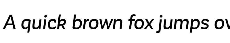 Preview of Corporative Sans Alt Medium Italic font