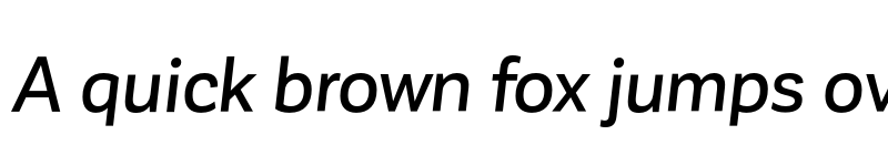 Preview of Corporative Sans Medium Italic font